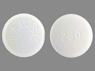 pill-image Lamisil (as terbinafine hydrochloride) 250 MG Oral Tablet